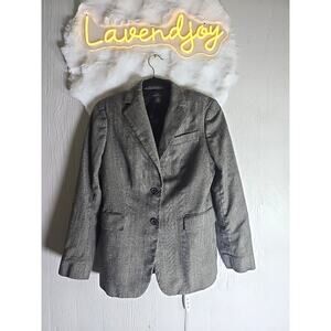 Vintage Wool Brooks Brothers 346 Blazer Jacket Womens 6 Formal Office Work Chic